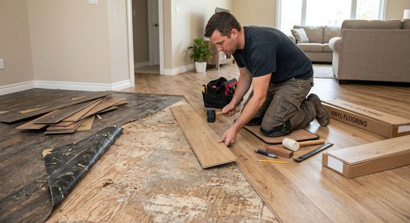 Lvp Flooring Installation in Fort Worth, TX