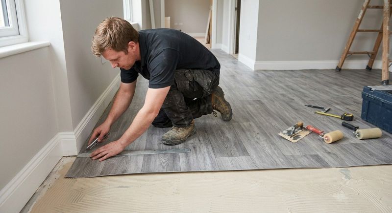 Sheet Vinyl Installation in Houston, TX