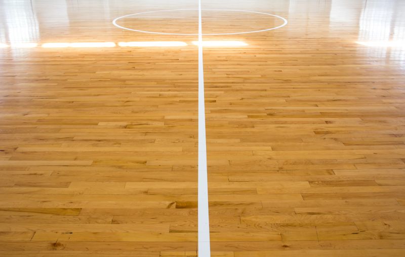 New Hardwood Gym Floor