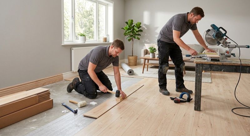 Laminate Floor Installation in Greensboro, NC