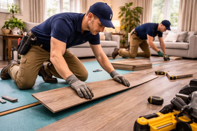 Laminate Floor Installation in Fort Wayne, IN