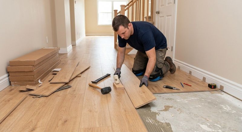 Laminate Floor Remodeling in Fort Wayne, IN