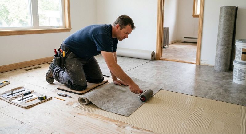 Sheet Flooring Installation in Weatherford, TX