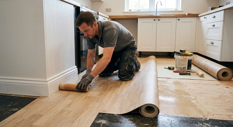Sheet Linoleum Installation in Atlanta, GA
