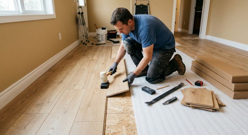 Wood Laminate Installation in Greensboro, NC